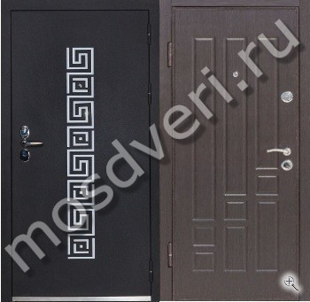 Дверь для коттеджа входная утепленная с терморазрывом TD-19 - купить от производителя Мосдвери Дверь для коттеджа входная утепленная с терморазрывом TD-19